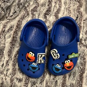 CROCS Kids Blue Sesame Street Water Shoes
